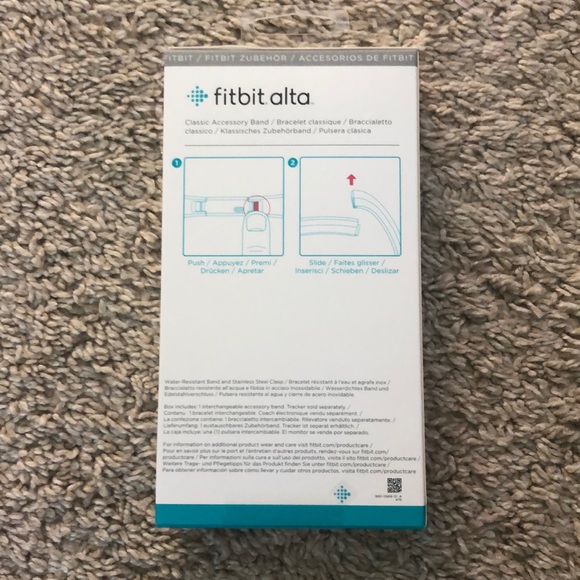 NWT FitBit Alta Purple Accessory Band - Picture 2 of 2